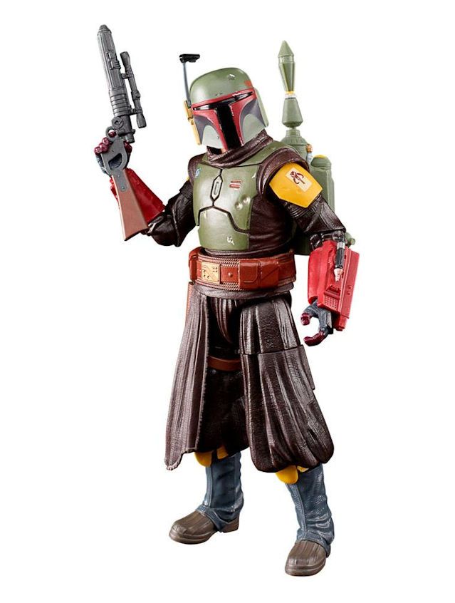 Star Wars The Book Of Boba Fett Black Series Deluxe Action Figure Boba Fett (Throne Room)