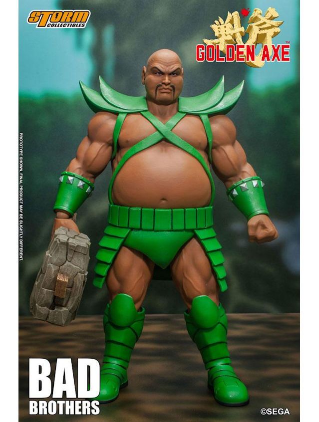 Golden Axe Action Figure 1/12 Bad Brothers