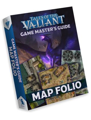 Tales Of The Valiant RPG Game Master's Guide Map Folio