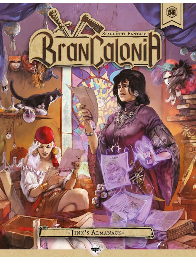 Brancalonia Spaghetti Fantasy The Jynx's Almanac 5e