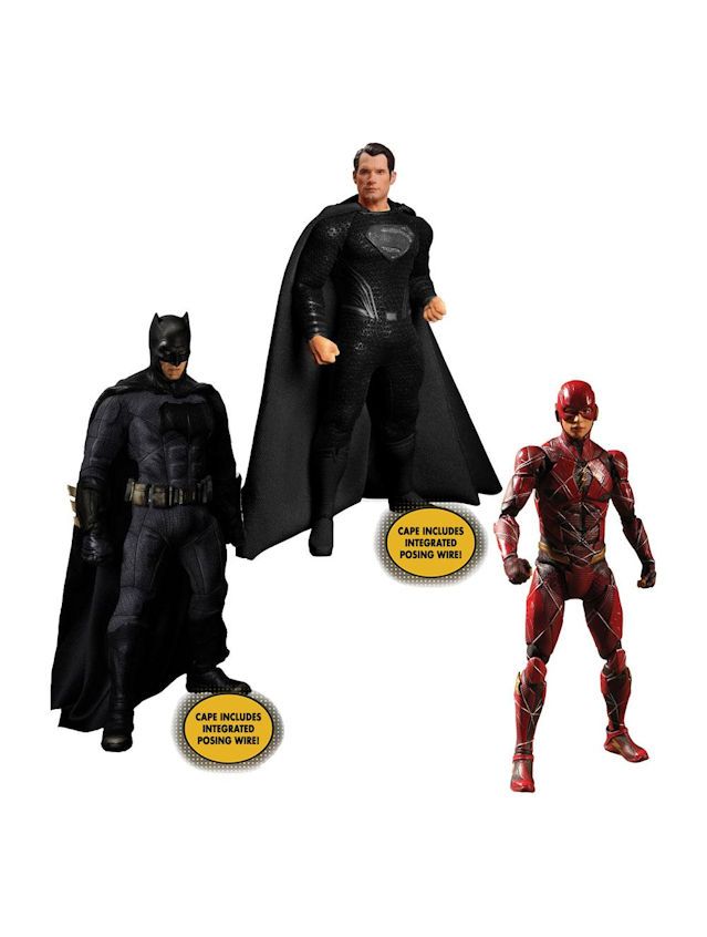 Zack Snyder's Justice League Action Figures 1/12 Deluxe Steel Box Set