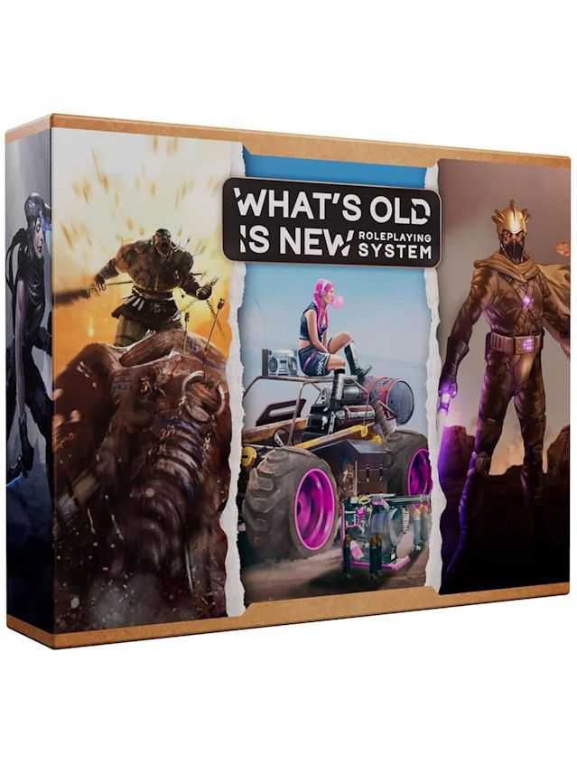 WOIN Starter Box Set (What's OLD Is NEW Roleplaying System)