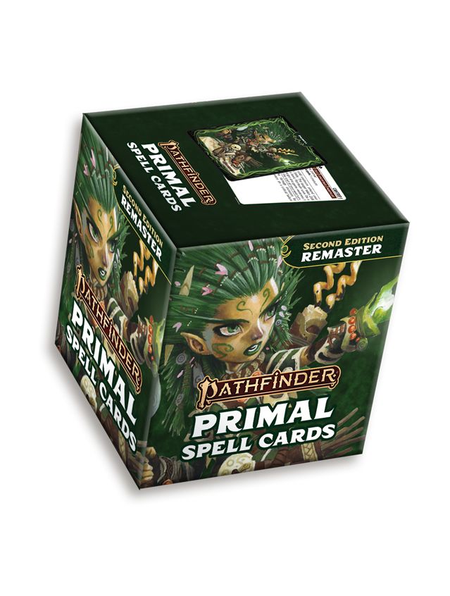 Pathfinder RPG Spell Deck Primal (Remastered)