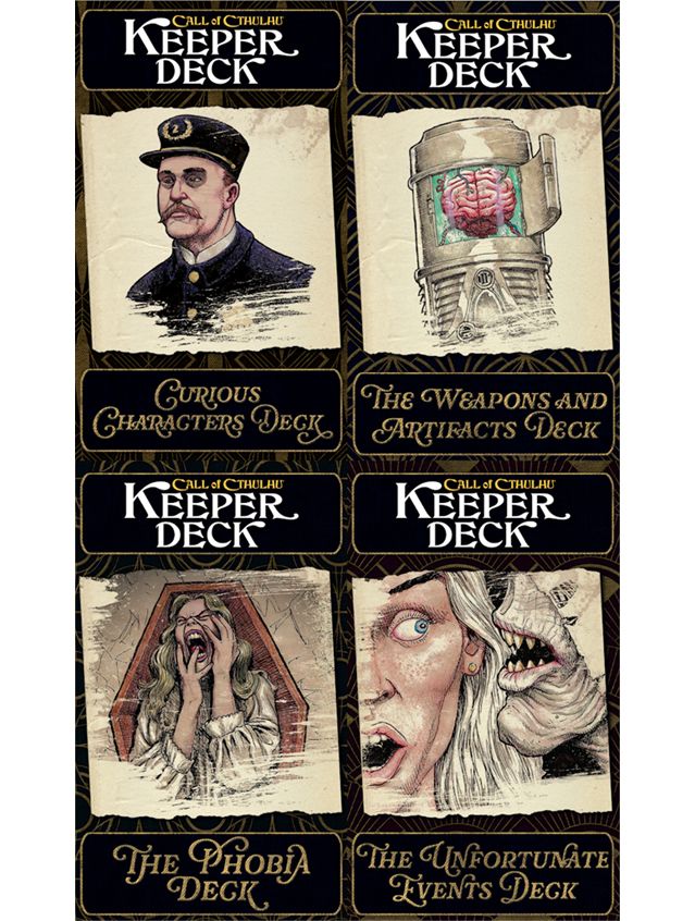 Call Of Cthulhu Keeper Decks 2nd Edition