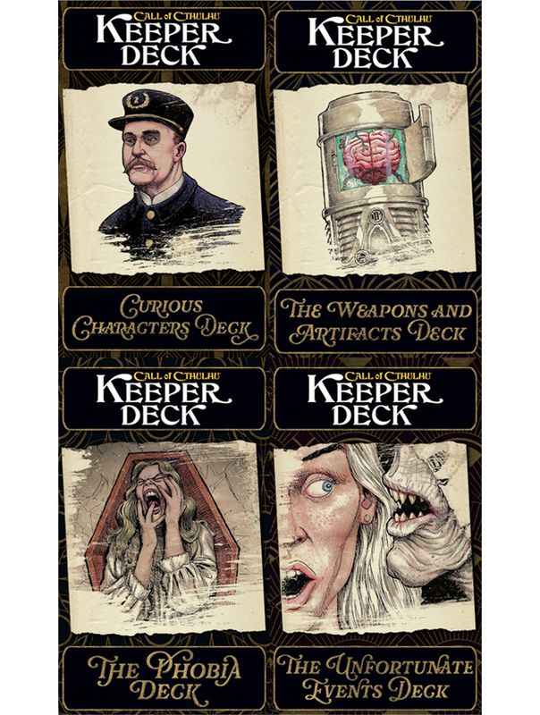 Call Of Cthulhu Keeper Decks 2nd Edition Call Of Cthulhu Keeper Decks 2nd Edition