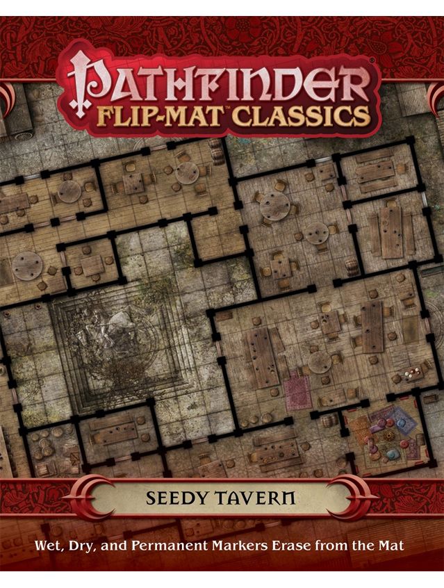 Pathfinder RPG Flip-Mat Classics Seedy Tavern