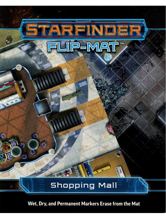 Starfinder RPG Flip-Mat Basic Shopping Mall