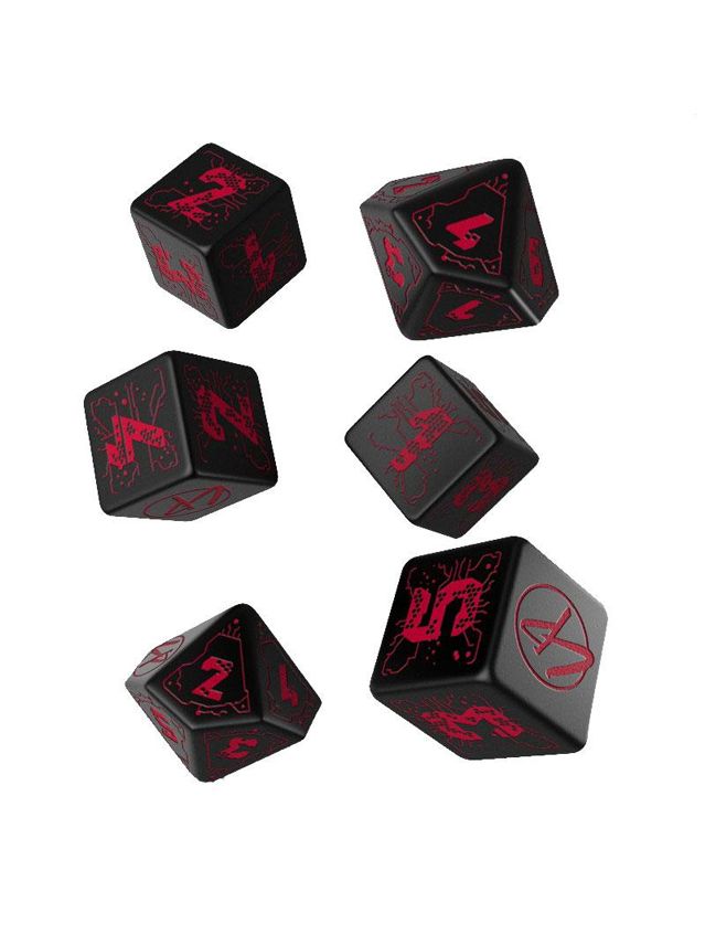 Cyberpunk Red The Roleplaying Game Night City Essential Dice Set