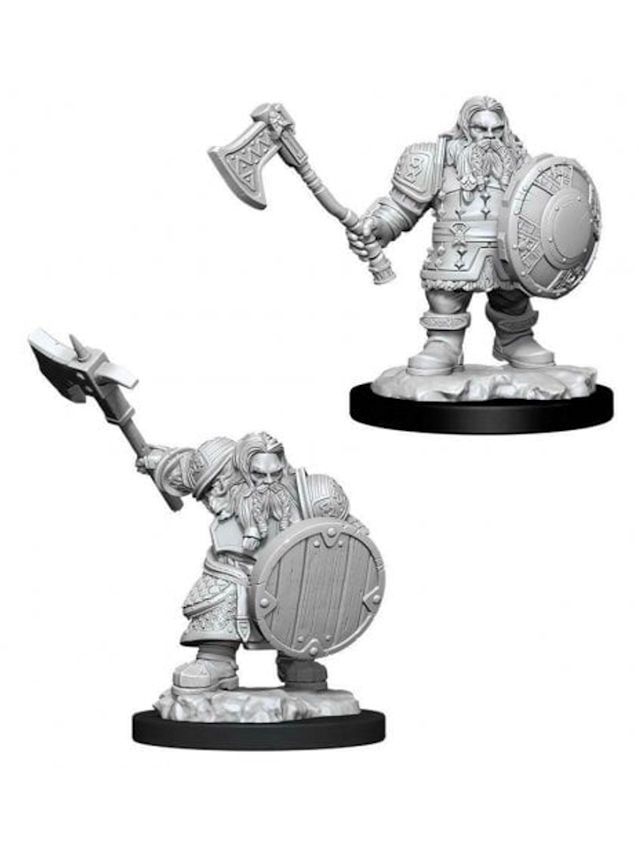 Dungeons & Dragons Nolzur's Marvelous Miniatures Dwarf Male Fighter (Wave 11)