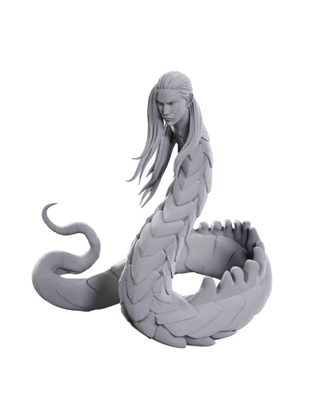 Pathfinder Battles Deep Cuts Unpainted Miniatures Lunar Naga (Wave 23)