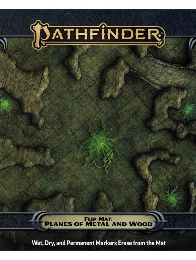 Pathfinder RPG Flip-Mat Planes Of Metal And Wood
