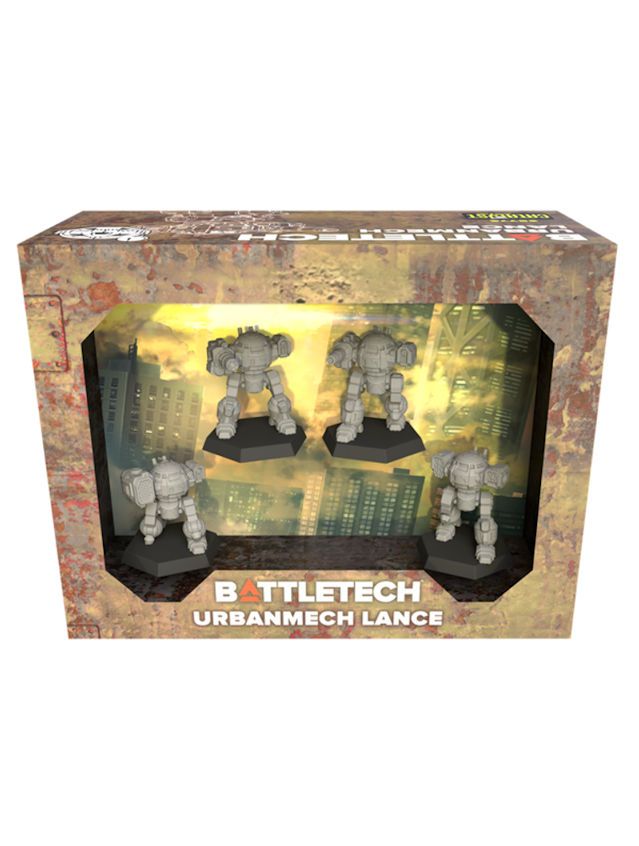 Battletech UrbanMech Lance Force Pack