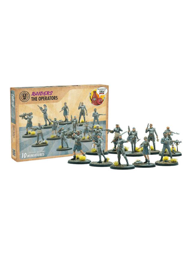 Fallout Factions Miniatures Game Raiders The Operators