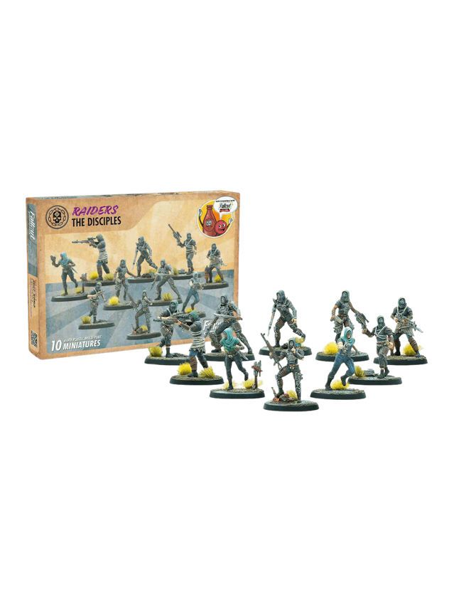 Fallout Factions Miniatures Game Raiders The Disciples