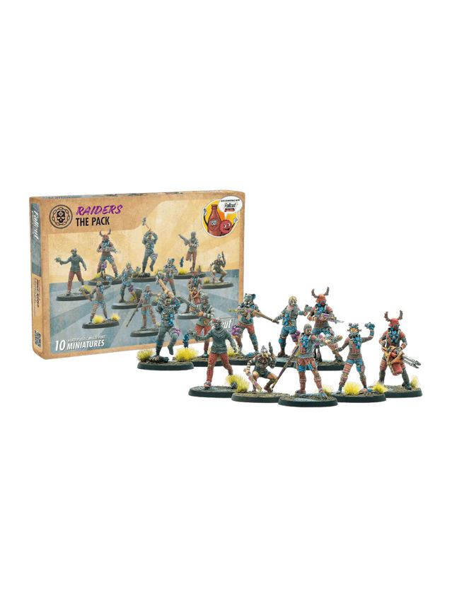 Fallout Factions Miniatures Game Raiders The Pack