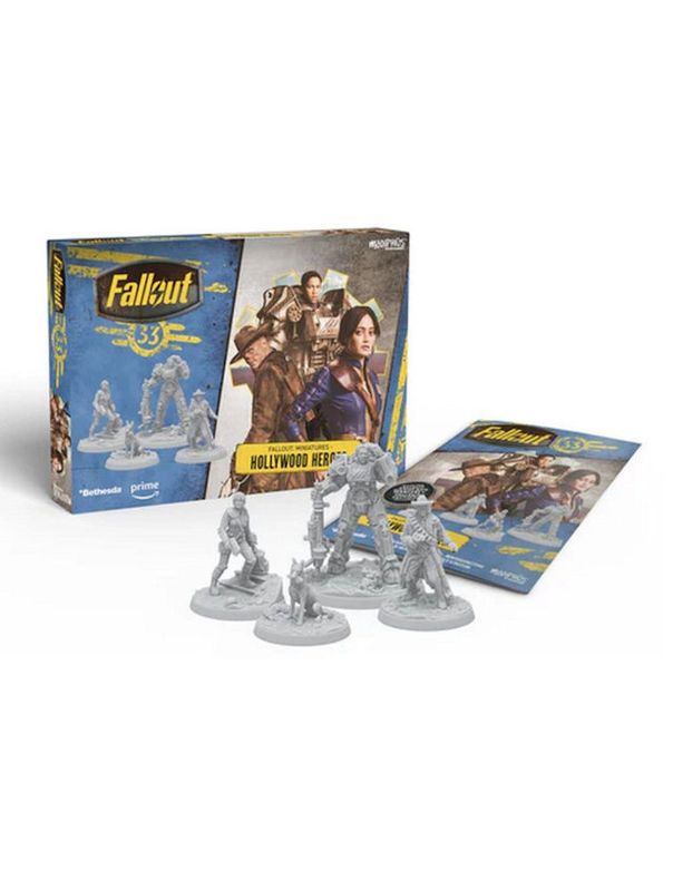Fallout Miniatures Hollywood Heroes (Amazon TV Show Tie-In) Fallout Miniatures Hollywood Heroes (Amazon TV Show Tie-In)