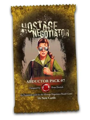 Hostage Negotiator Card Game Abductor Pack #7