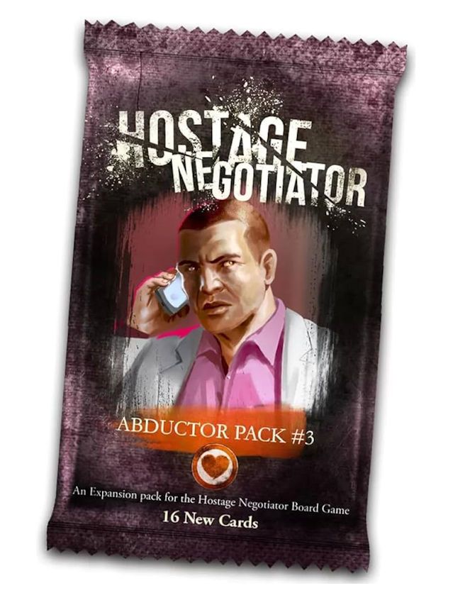 Hostage Negotiator Card Game Abductor Pack #3