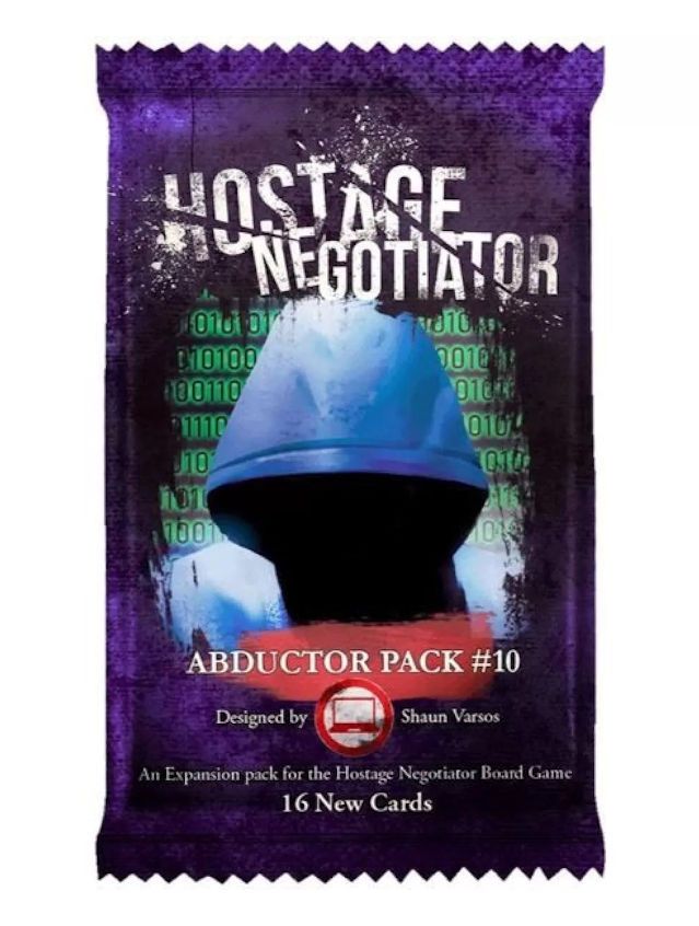 Hostage Negotiator Card Game Abductor Pack #10
