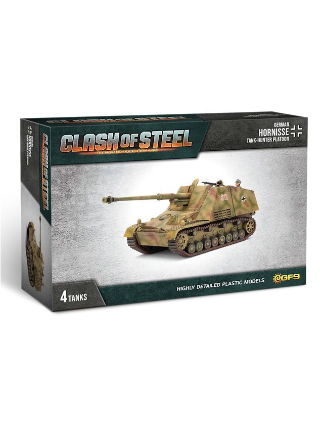 Clash Of Steel German Hornisse Tank-hunter Platoon (x4 Plastic)