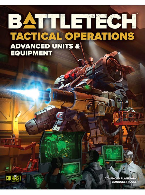 Battletech Tactical Operations Advanced Units & Equipment