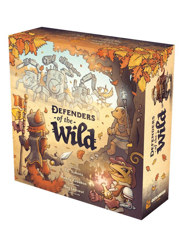 Defenders Of The Wild Board Game