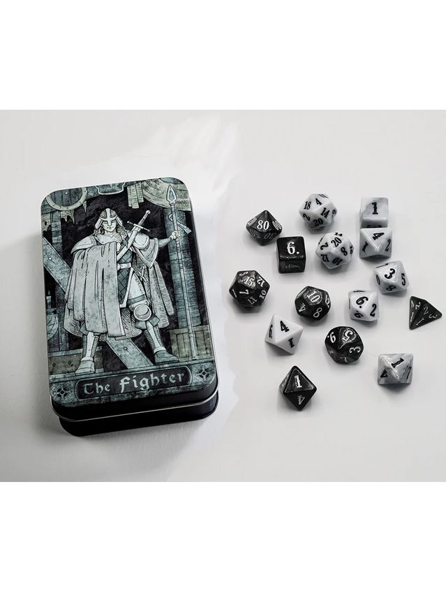 Character Class Classic Dice Set The Fighter