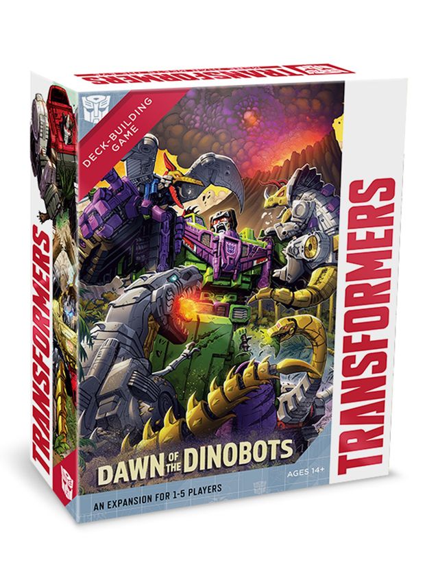 Transformers Deck Building Card Game Dawn Of The Dinobots Expansion