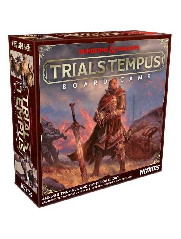 Dungeons & Dragons Trials Of Tempus Board Game Standard Edition