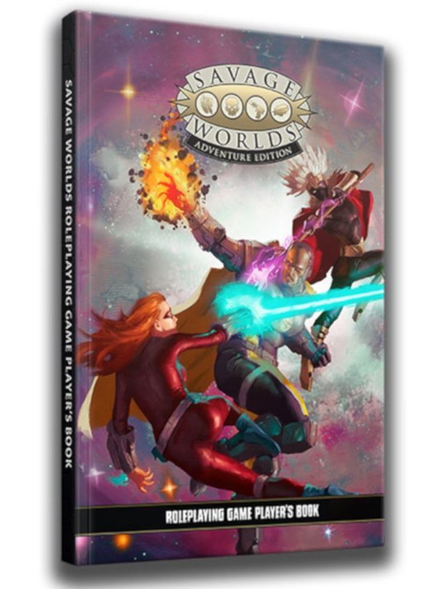 Savage Worlds Adventure Edition Roleplaying Game Player’s Book Cover A