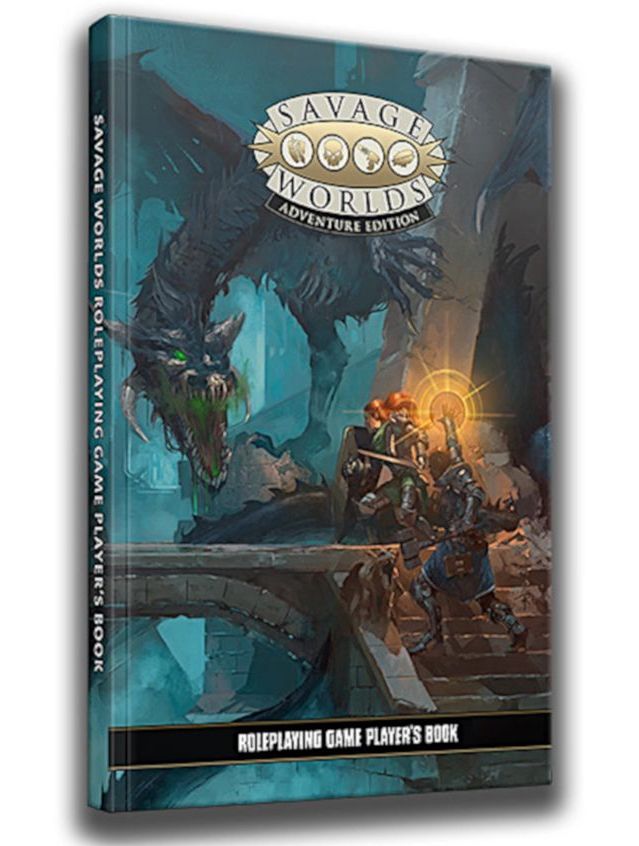 Savage Worlds Adventure Edition Roleplaying Game Player’s Book Cover E