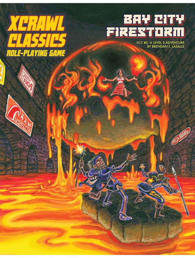 Dungeon Crawl Classics XCrawl Classics #5 Bay City Firestorm