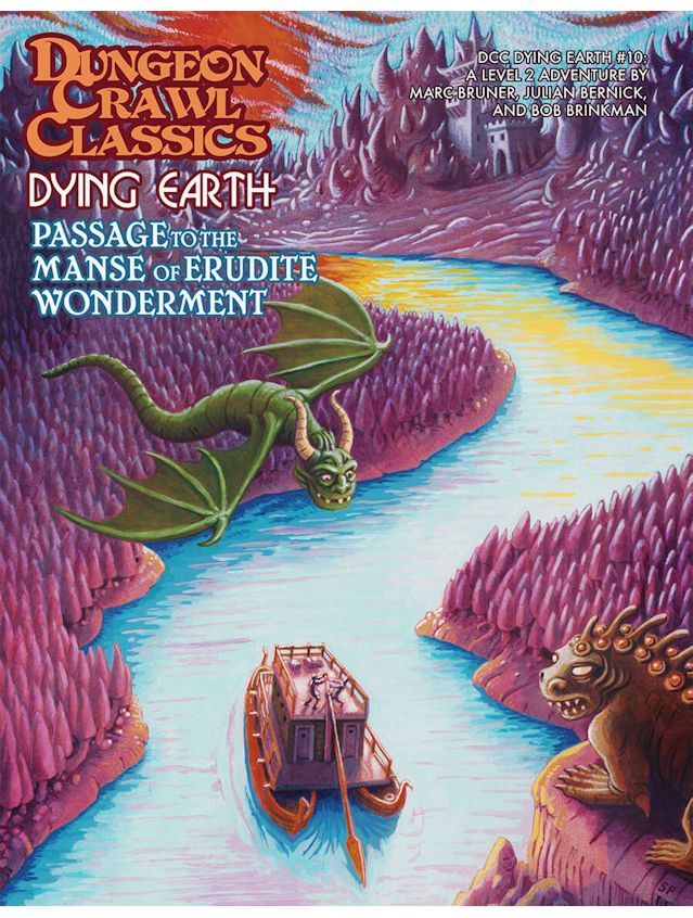 Dungeon Crawl Classics Dying Earth #10 Passage To The Manse Of Erudite Wonderment