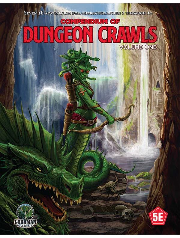 Fifth Edition Fantasy Compendium Of Dungeon Crawls Volume 1