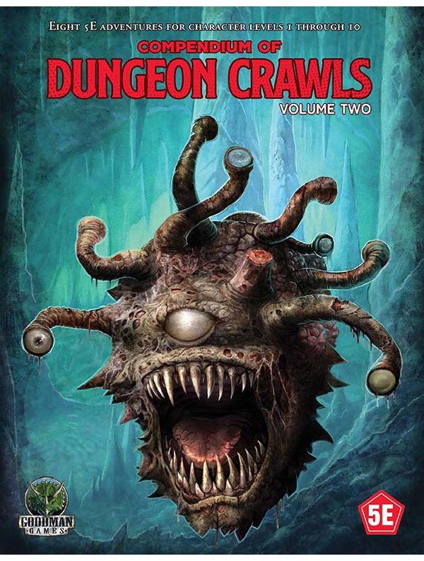 Fifth Edition Fantasy Compendium Of Dungeon Crawls Volume 2