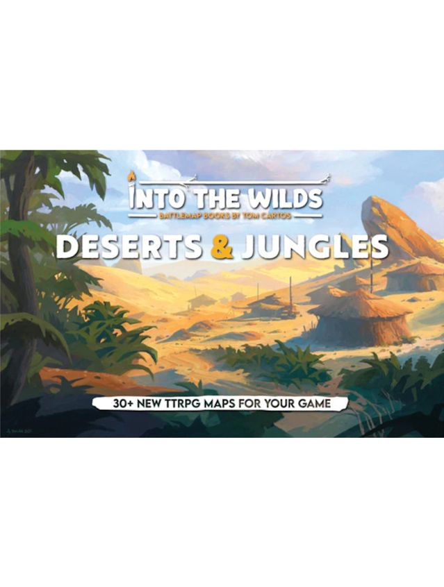 Into The Wilds Battlemap Vol 1 Deserts And Jungles