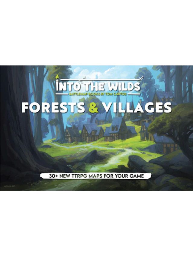 Into The Wilds Battlemap Vol 1 Forests And Villages