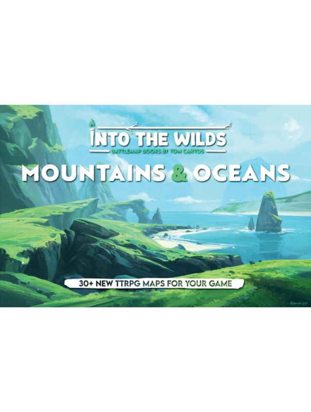 Into The Wilds Battlemap Vol 1 Mountains And Oceans
