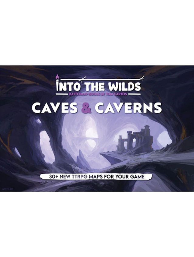 Into The Wilds Battlemap Vol 2 Caves And Caverns