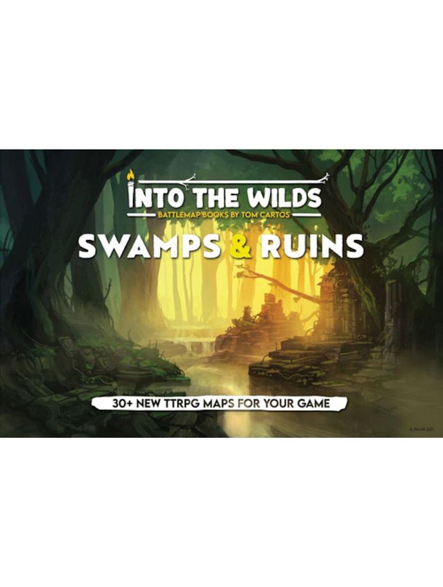 Into The Wilds Battlemap Vol 2 Swamps And Ruins