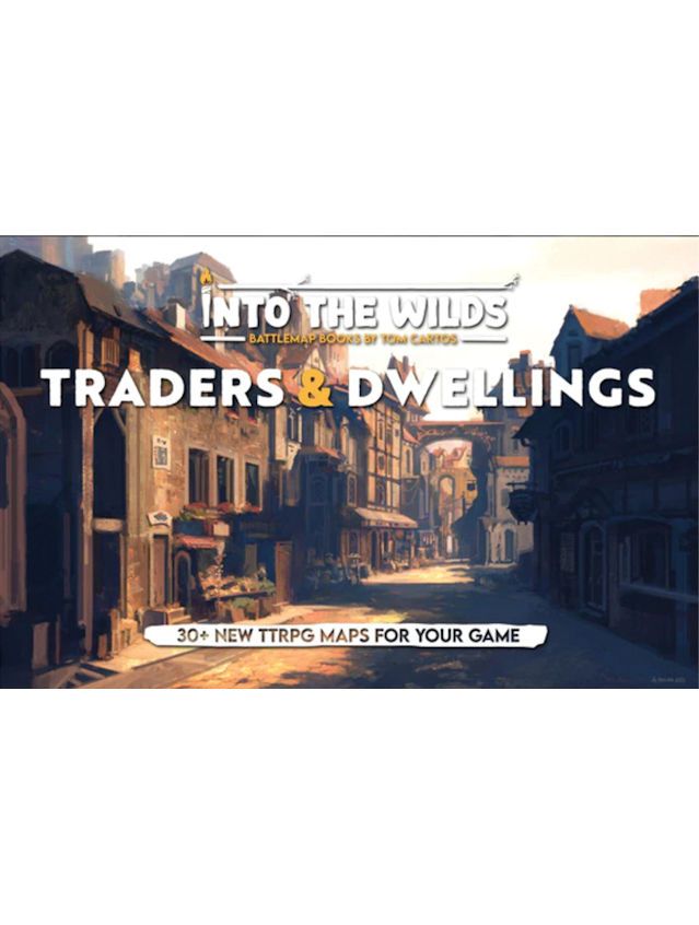 Into The Wilds Battlemap Vol 3 Traders And Dwellings