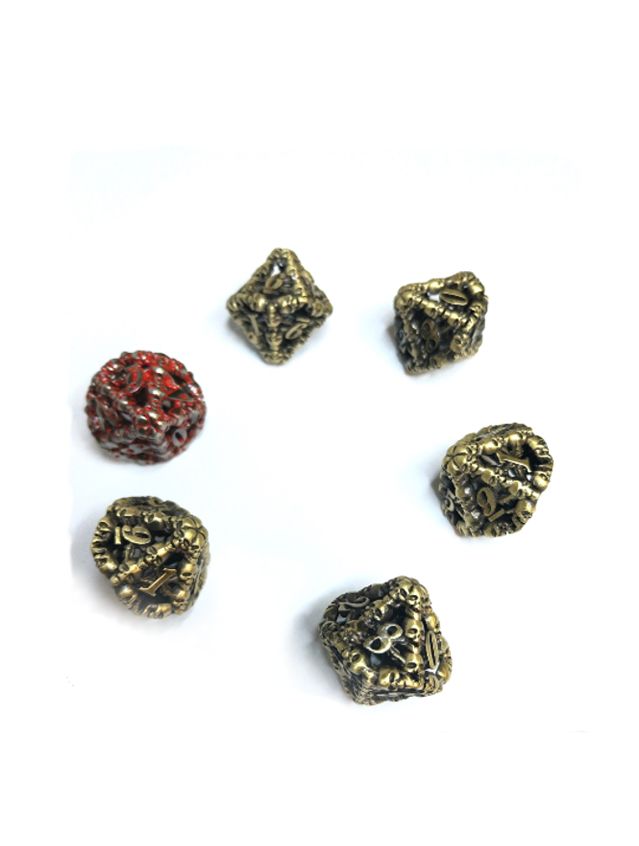 StokerVerse Roleplaying Game Metal Dice Set