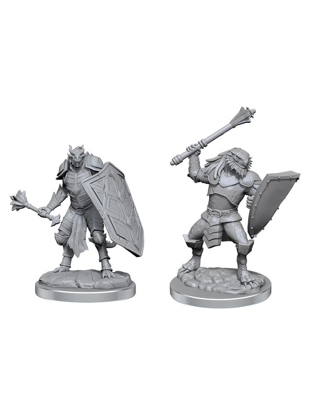 Dungeons & Dragons Nolzur's Marvelous Miniatures Dragonborn Clerics (Wave 18)