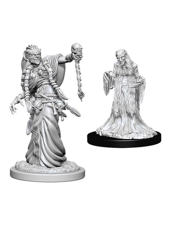 Dungeons & Dragons Nolzur's Marvelous Miniatures Green Hag & Night Hag (Wave 6)