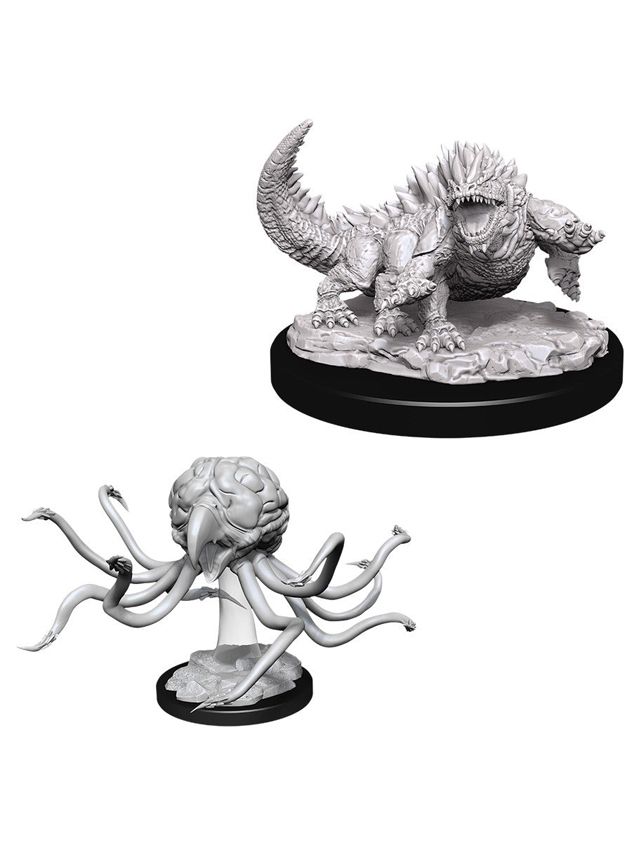 Dungeons & Dragons Nolzur's Marvelous Miniatures Grell & Basilisk (Wave 11)