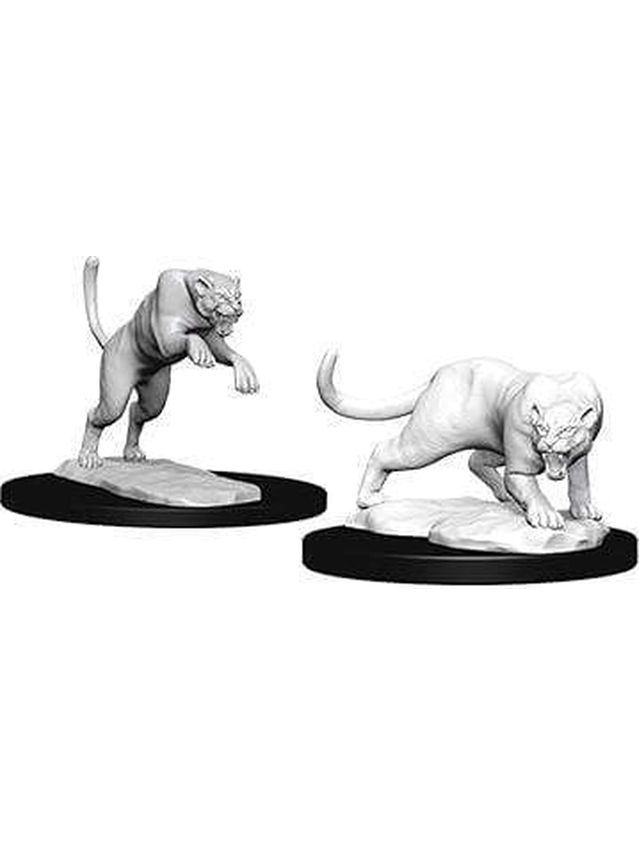 Dungeons & Dragons Nolzur's Marvelous Miniatures Panther & Leopard (Wave 6)