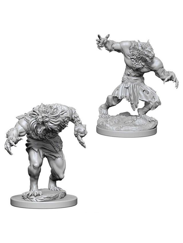Dungeons & Dragons Nolzur's Marvelous Miniatures Werewolves (Wave 4)