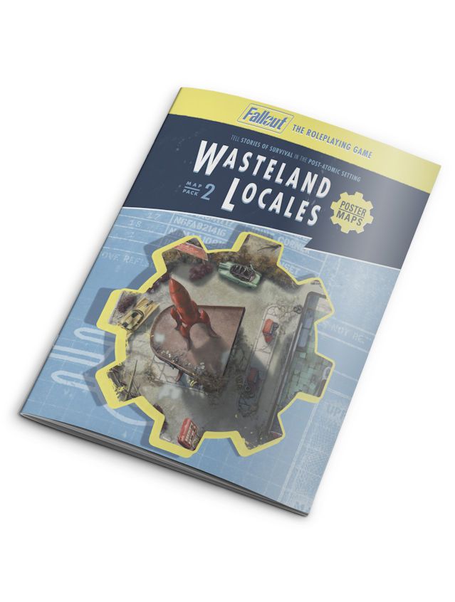 Fallout The Post-Nuclear Tabletop Roleplaying Game Map Pack 2 Wasteland Locales
