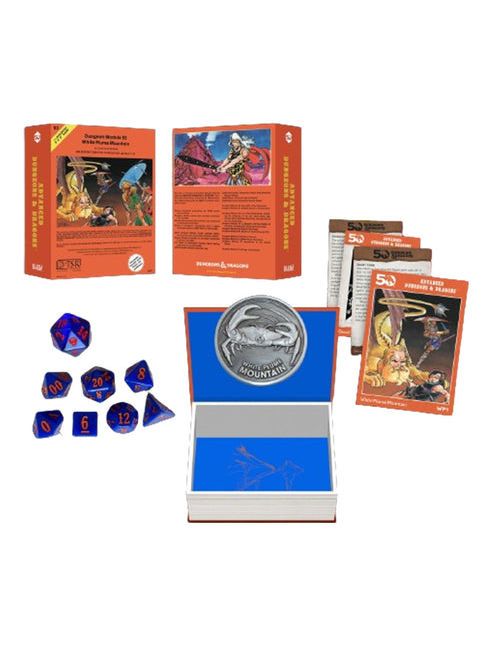 Dungeons & Dragons Classic Module Dice Set White Plume Mountain