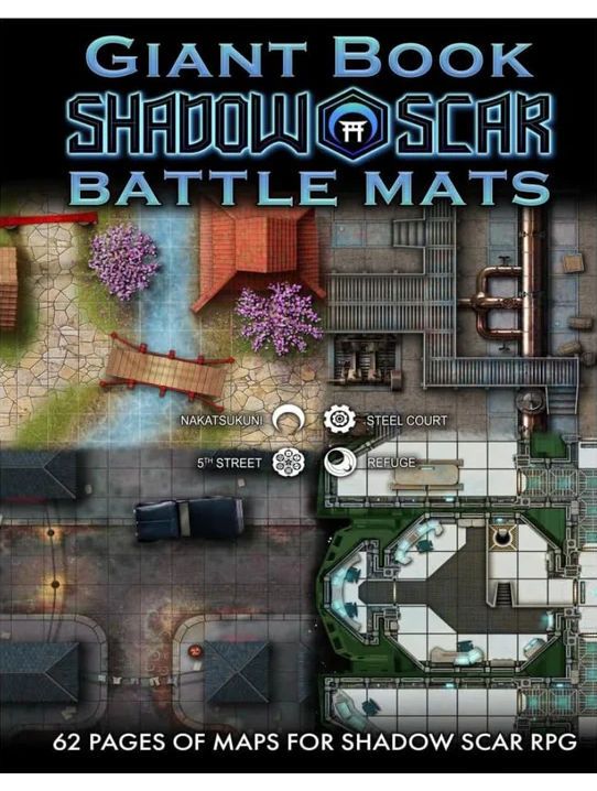 Giant Book Of Battle Mats Shadow Scar